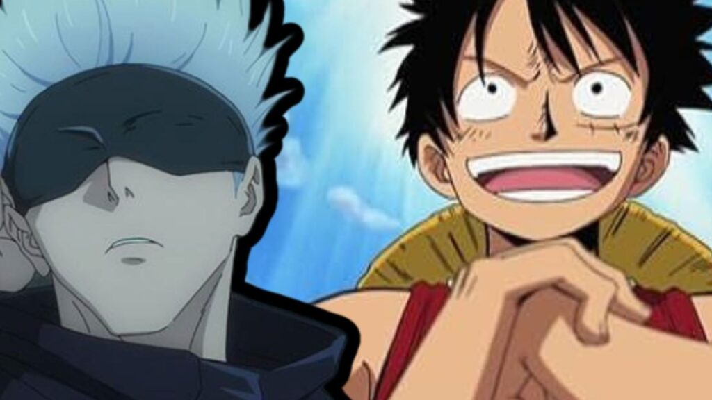 Gojo Satoru and Monkey D. Luffy