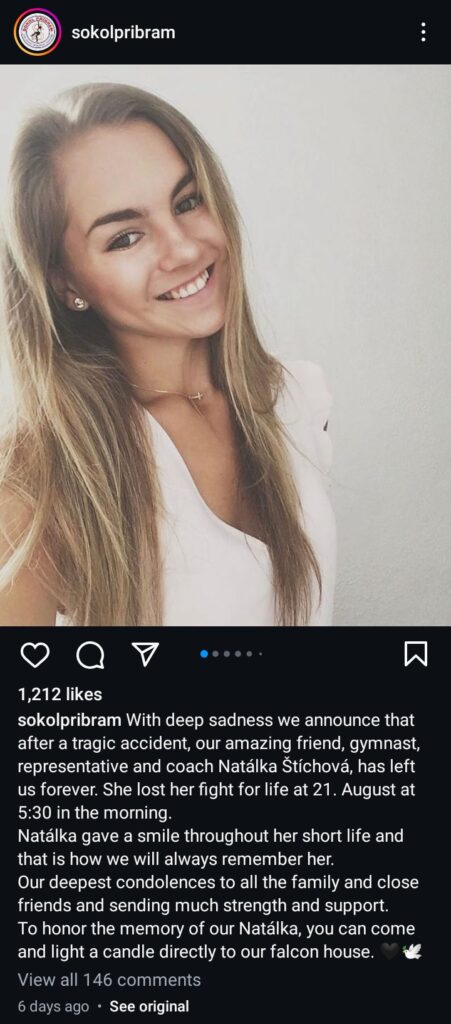 Friends and family mourn Natalie Stichova's death